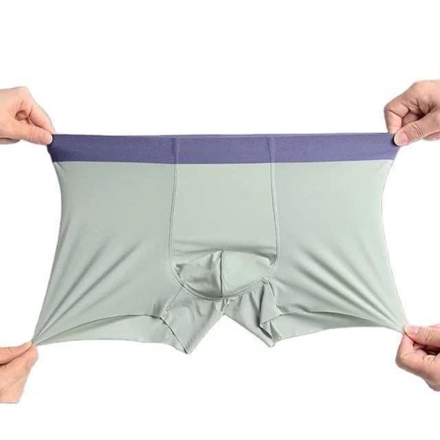 Men's Ice Silk Briefs Boxers _ Buy 1 Get 2 Free @ Just Rs.699/-