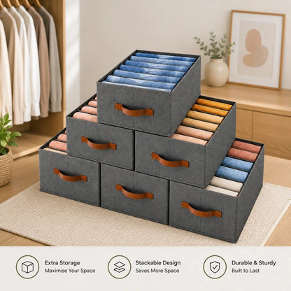 Foldable Clothes Storage Organizers